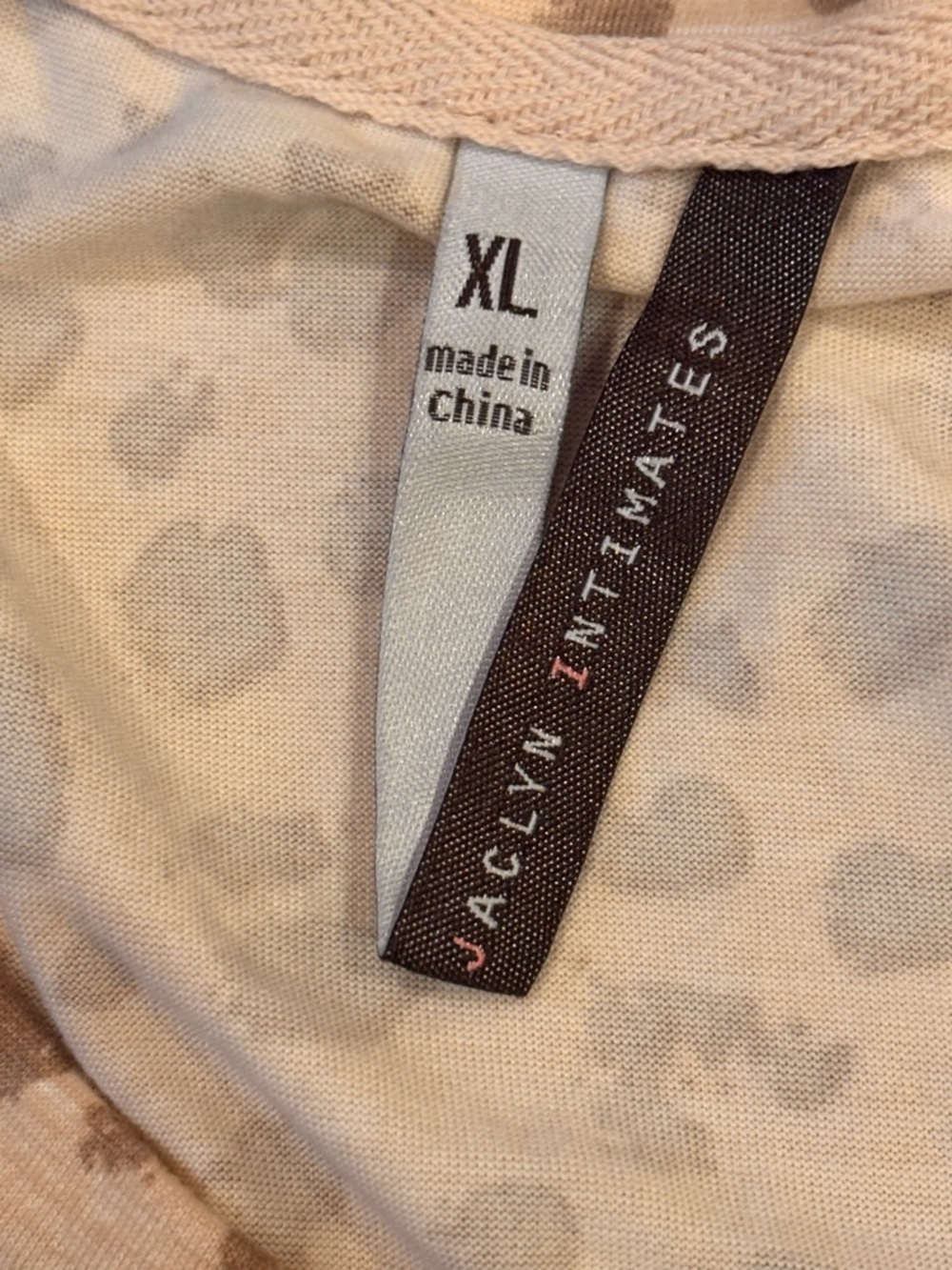 Jaclyn Intimates Leopard Print Pajama Set - Picture 3 of 6